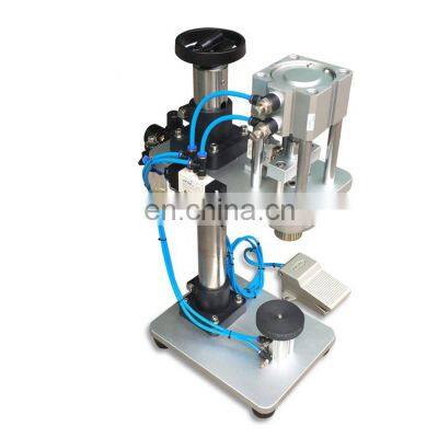 Semi-Automatic Pneumatic Perfume Crimping Machine Capping Machine for Glass Bottles photo-3