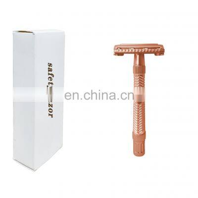 Christmas New Year Adjustable Butterfly Open Body Face Shave Safety Razor photo-3