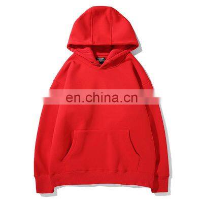 Customized 100% Cotton Fox Velvet Jacket Men's Pullover Hoodie photo-3