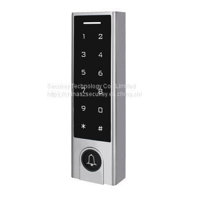 Secukey Outdoor Waterproof Reader Standalone Touch-Keypad Access Controller Single Door RFID Keypad with TTlock APP