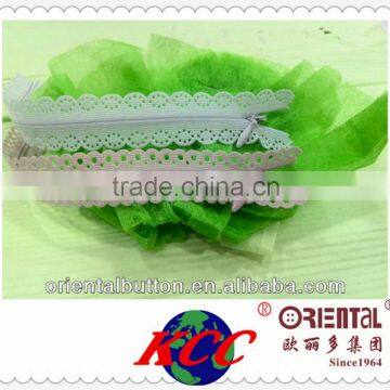 3# KCC Invisible Zipper With Patterned Lace Tape photo-5