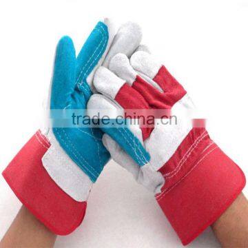 lowest price leather safety rigger gloves with high quality