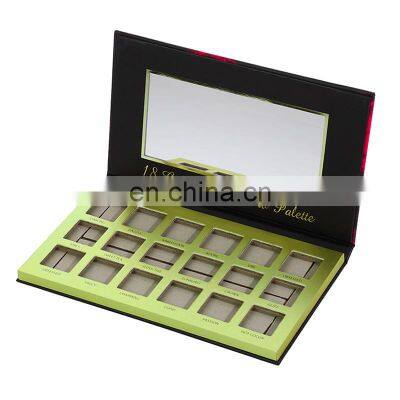 Private Label Big Book Shaped Makeup Palette Paper Packaging Box Personalised Makeup Magnetic Cardboard Packaging