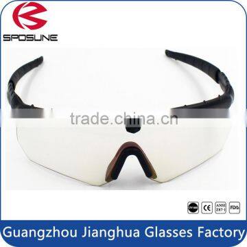 New Black TR90 Frame Material Ballistic Glasses Clear Lens Shooting Eye Protection Goggle