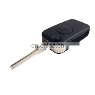 1 Button Flip Remote Car Key Shell Blank Case Cover For Mercedes Benz