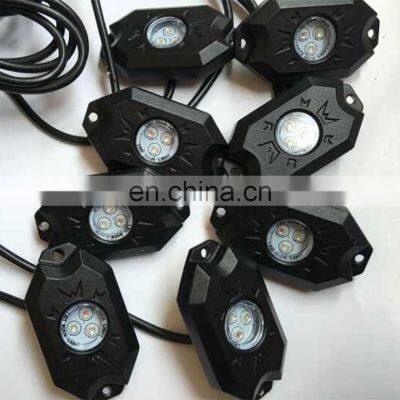 8 rgb rock lights off-road led rock lights for Jeep,SUV,etc.J143