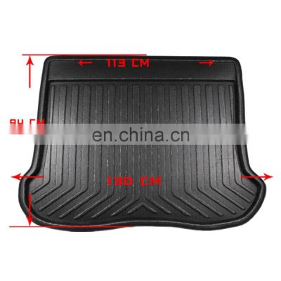 Car Rear Trunk Cargo Black Floor Carpet Mat Tray For Jeep Grand Cherokee 2008-2012