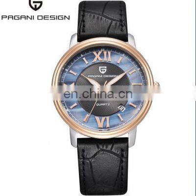 PAGANI DESIGN 2759 New Luxury Brand Rose Gold Causal Calendar Chronograph Analog Quartz Movement Sports Elegant Women Watch photo-2