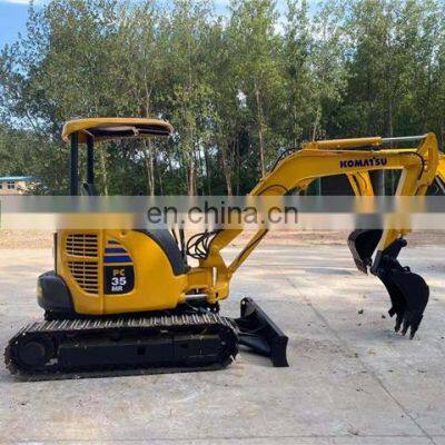 Second hand komatsu Japan made mini excavator pc35 pc30