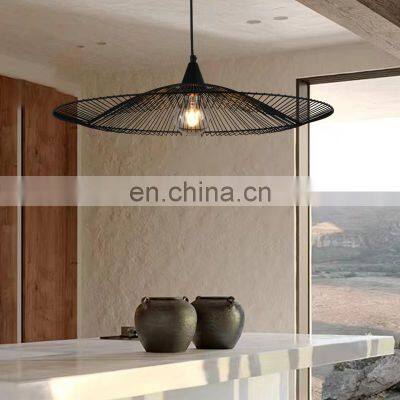 HUAYI China Wholesale 60w Indoor Hotel Dining Room Nordic Modern Pendant Light Chandelier