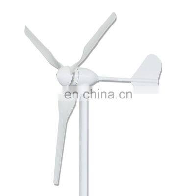 Hot sale 100W 200W 300W 400W 500W 12V/24V/48V horizontal axis wind generator small wind generator price