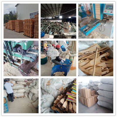 Wholesale Christmas Cooking Bamboo Utensil Set Burned Original Bamboo Wood Manufacturer photo-2