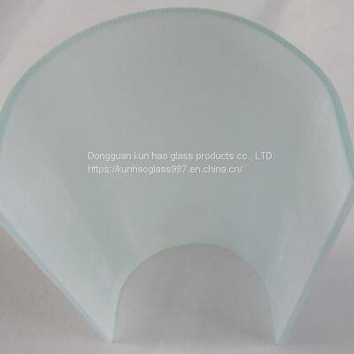 Customized Production of Arc Tempered Glass Hot Bending Lamp Panel photo-4