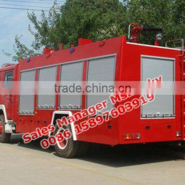 Sinotruk HOWO 8Tons Water Fire Fighting Vehicle Fire Truck With Water and Foam Tanker For Sales Call Ms.Pinky 0086 15897603919 W