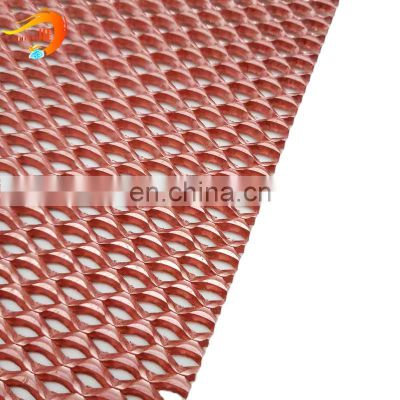 decorative wire cutting honeycomb oxydic aluminum Expanded Metal Mesh