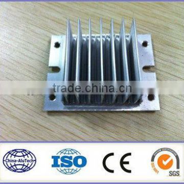 6063 T5 extrusion&deep machined aluminum heat sink