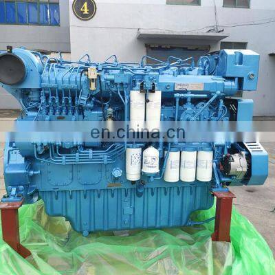 Best Price 1800RPM 650HP Turbocharged Chinese Weichai 6M33C650-18 Diesel Marine Engine photo-2