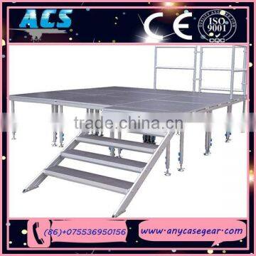 ACS luxury wedding stage , aluminum stage system, rused portable stage for sale