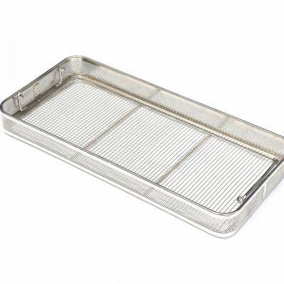 Supply 304 Stainless Steel Wire Mesh Basket For Medical Sterilization photo-2