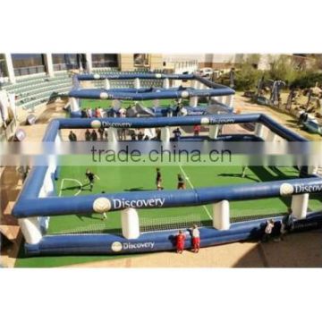 Inflatable Soap Football Field Human Foosball