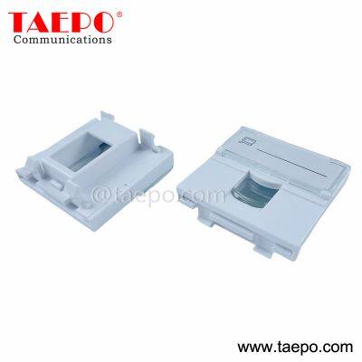French style 1 port faceplate insert for telephone or network 80 french faceplate and keystone jack