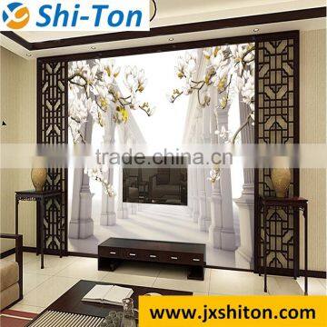 Popular TV background 3D digital wall panel for living room