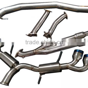 304 stainless steel exhaust systerm for nissan GTR R35