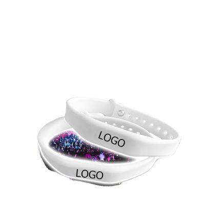 Small Size Waterproof Rfid Bracelet Passive Silicone Mifare Nfc Wristband for Children Kids