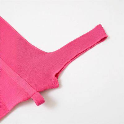 2025 Spring New European and American Style Women's Dress With Slim Fit and Casual Strap Design photo-3