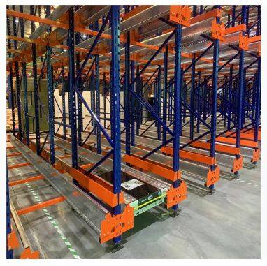 OEM Industrial High-Density Mobile Radio Shuttle Rack for Cargo & Storage High-Efficiency Equipment