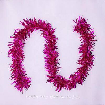Wholesale Customized Christmas Tinsel Garlands - Glitter PET Decor for Trees & Parties, Bulk Supplies photo-5
