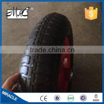 COMPETITIVE PRICES!!! 14 Inch Diameter Pneumatic Garden Wheelbarrow Wheel Small Rubber Wheel 3.50-8 photo-5