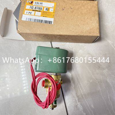 CAT pneumatic motor solenoid valve 7G-8765 used for Caterpillar C18 marine engine