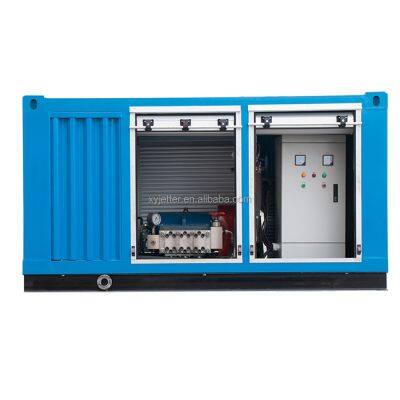 Hydro Blasting Machine Reactor Tank Automatic Cleaning System High Pressure Water Jet Cleaner Equipment