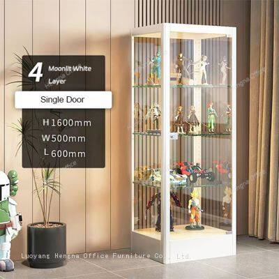 Lockable Multi-tier Toy Store Display Case | With Cold-Rolled Steel Frame | Secure & Long-lasting for Toy & Hobby Shops