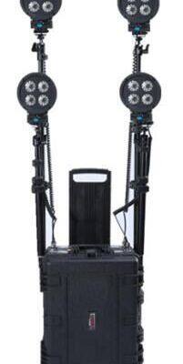 500W Solar Powered LED Flood Light IP66 Rechargeable for Indoor Outdoor Dual Use photo-4