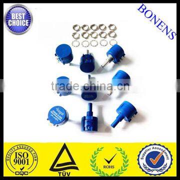 Bonens metal shaft linear wire-wound wxd3590 10k rotary potentiometer
