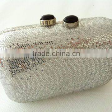 factory sell glitter wedding party evening clutch box