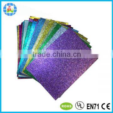 50x70cmx1.8mm eva foam glitter for children craft