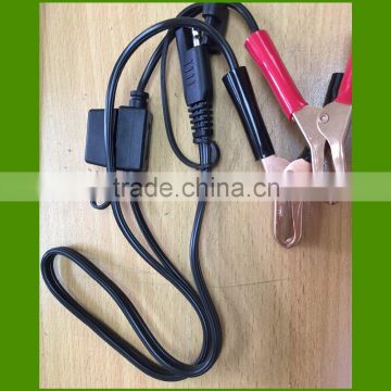 Powrer Supply for Motorcycle Power Cable with Alligator Clip