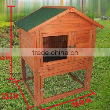 rabbit hutch and run