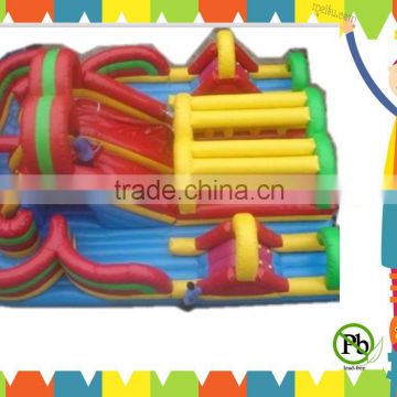 long giant popular inflatable water obstacle course for sale