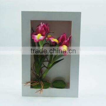 Indoor Decoration Artificial Flower Frame for Wall Decoration With Wholesale Price photo-5