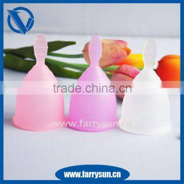 eco-friendly washable woman silicone menstrual cups