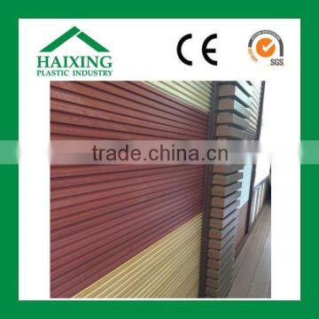 wood plastic composite outdoor wall cladding panel