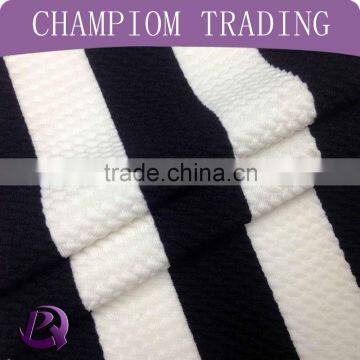 China textile latest design polyester printing fabric for lady dress