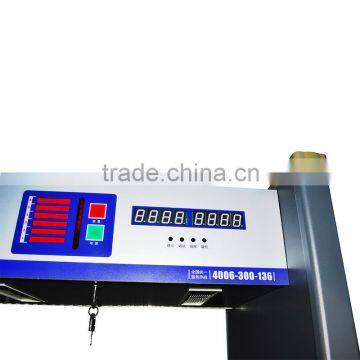 Cheap 6 Zone Walk Through Security Gate With 0-99 Adjustable Sensitivity photo-6