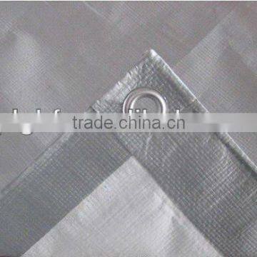 180gsm polyethylene tarpaulin&6.35oz waterproof sliver tarp