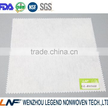 100% viscose foam nonwoven fabric material used for making basket coffee filter GL-R050H