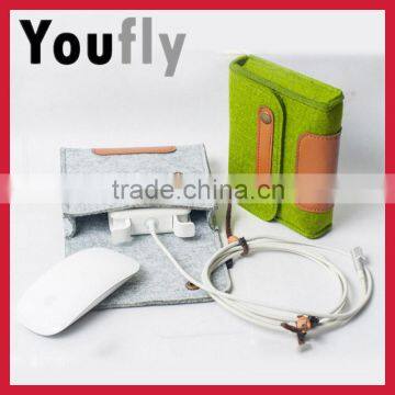 China factory export felt travel digital camera storage bag